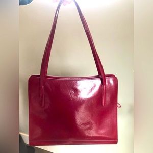 NWT Monsac Red Leather purse